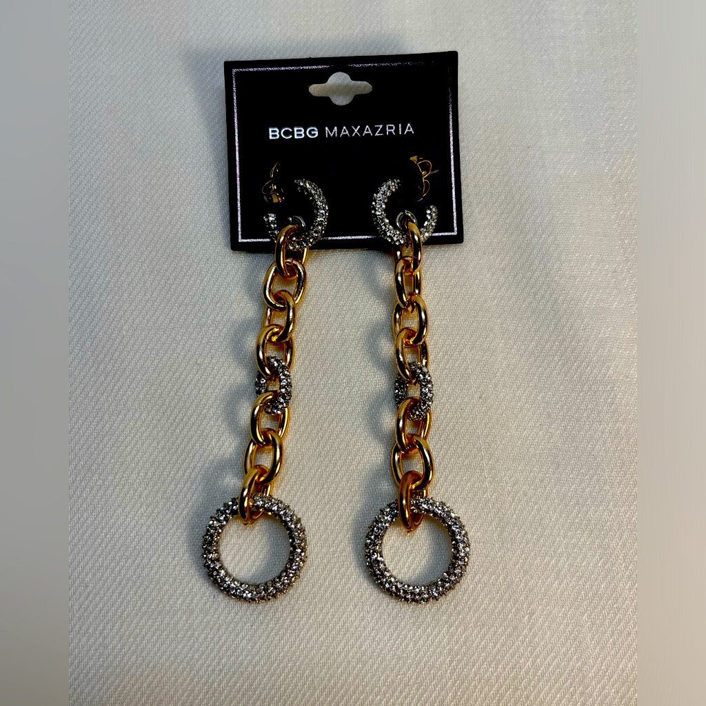 Nwt Bcbgmaxazria Dangle Earrings